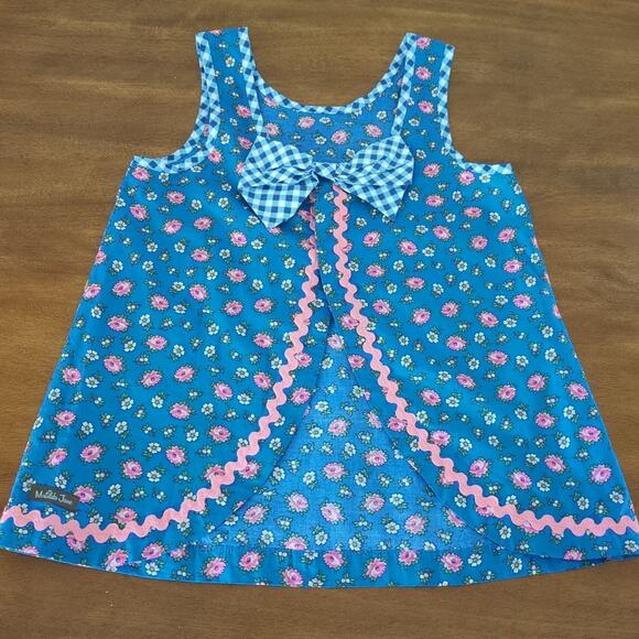 MATILDA JANE Brilliant daydream Flying Kites Blue Blouse Tunic size 12 new w tag - Picture 3 of 7